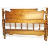 Mid Century Bed W/Metal Rails 54'W
