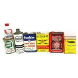Empty Collectable Oil Cans,Quaker State,Purelube
