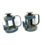 Vintage Metal Candle Holders