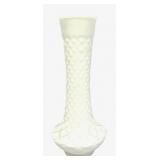 White Milkglass Vase 9'