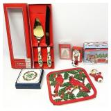 Christmas Decor,Cake Knife Set,Trivet,Ornaments
