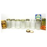 Quart Canning Jars W/Lids