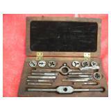 Vintage Wells Brother Co. Tap & Die Set w/Orig Box