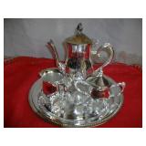 SilverPlate Coffee/Tea Set