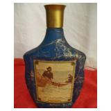 Vintage Blue Bottle w/Lid