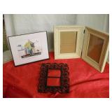 Assorted Size Picture Frames