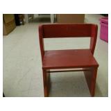 Little Red Step Stool