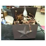 Haning Wall Candle Metal Electric