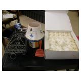 Candle Lot /Iron Holder/Box Candles