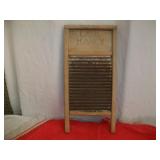 Vintage Wasboard Metal/Wood