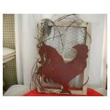 Handmade Rooster Wall Hanging