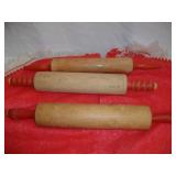 Vintage Wooden Rolling Pins
