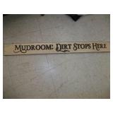 Mud Room Sign