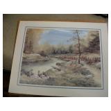 Bend In The River Wexler Print Not Framed