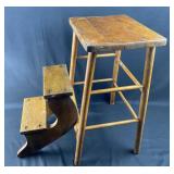 Antique Fold-in Step Stool