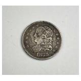 1833 Bust Half Dime, Nice Details