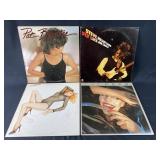 Vinyl Records: Pat Benetar, Steve Miller, Cars