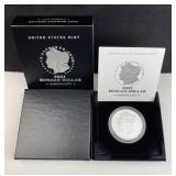 2021-CC Morgan Silver Dollar, 100th Carson City