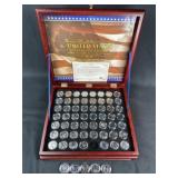 US 50 State Quarters Platinum Box Set