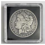 1886-O Morgan Silver Dollar, U.S. $1 Coin