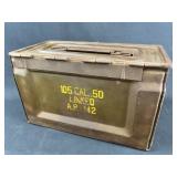 WWII 50cal Machine Gun Ammo Can