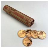 Roll of (50) Proof US Lincoln Cents, BU, 2000s