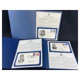 (3) Presidential Inaugural Stamp Covers
