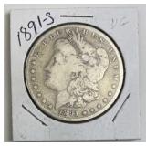 1891-S Morgan Silver Dollar, U.S. $1 Coin