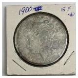 1900 Morgan Silver Dollar, U.S. $1 Coin