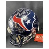 Early Texans Team Autographed Full Sized Helmet