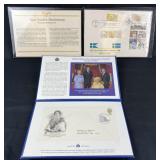 Queen Elizabeth 100th & Sweden Commem Folios