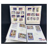 US Olympics & Historic US Flags Stamps Folios