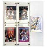 (4) Autographed Sports Cards + Brett Favre Card