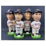 (4) Retro Houston Astros Bobbleheads