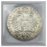 Silver Austria Maria Theresa Thaler 1780 Restrike