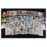 1972-1976 Football Cards Assortment (53 Cards)
