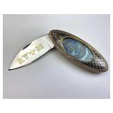 High Quality Stainless Folding Dragonscale Knife