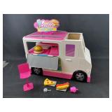Barbie Food Truck Toy, Many Accessories