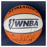WNBA Dual Auto Ball Cynthia Cooper, Sheryl Swoopes