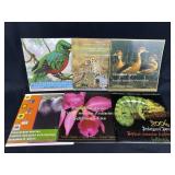 (6) 2001-2006 UN Endangered Species w/ Stamps