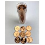Roll of (50) Proof Lincoln Cents, 2000s Mix
