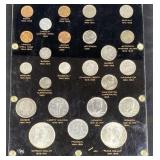 US Coin Type Set in Capital Holder w/ BU