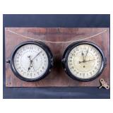 Antique US Gov. Maritime Military Chelsea Clocks