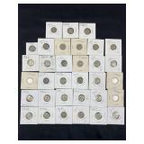 (33) 50s-60s Roosevelt Silver Dimes, Most Unique