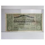 1914 Chihuahua 50 Centavos Series B, Mexico