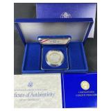 US Mint 1987 Constitution Silver Dollar in O.G.P.