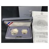 US Mint 1991 Mt. Rushmore 2pc Set in O.G.P.