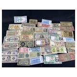 Nice Collection of Vintage World Currency