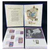 Norman Rockwell & Harry S. Truman Stamp Folios