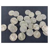 Buffalo Nickels Assortment, Some Full Dates
